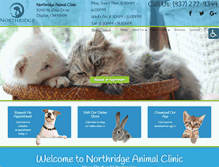Tablet Screenshot of northridgeanimalclinic.com